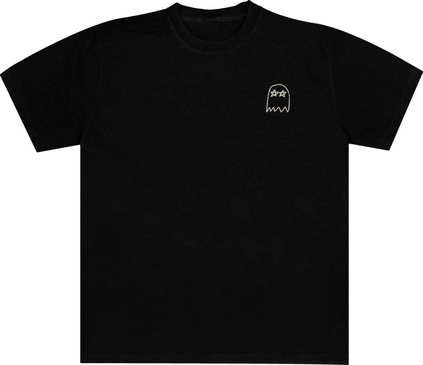 Good Girls Ghost Tee – Heavyweight Black